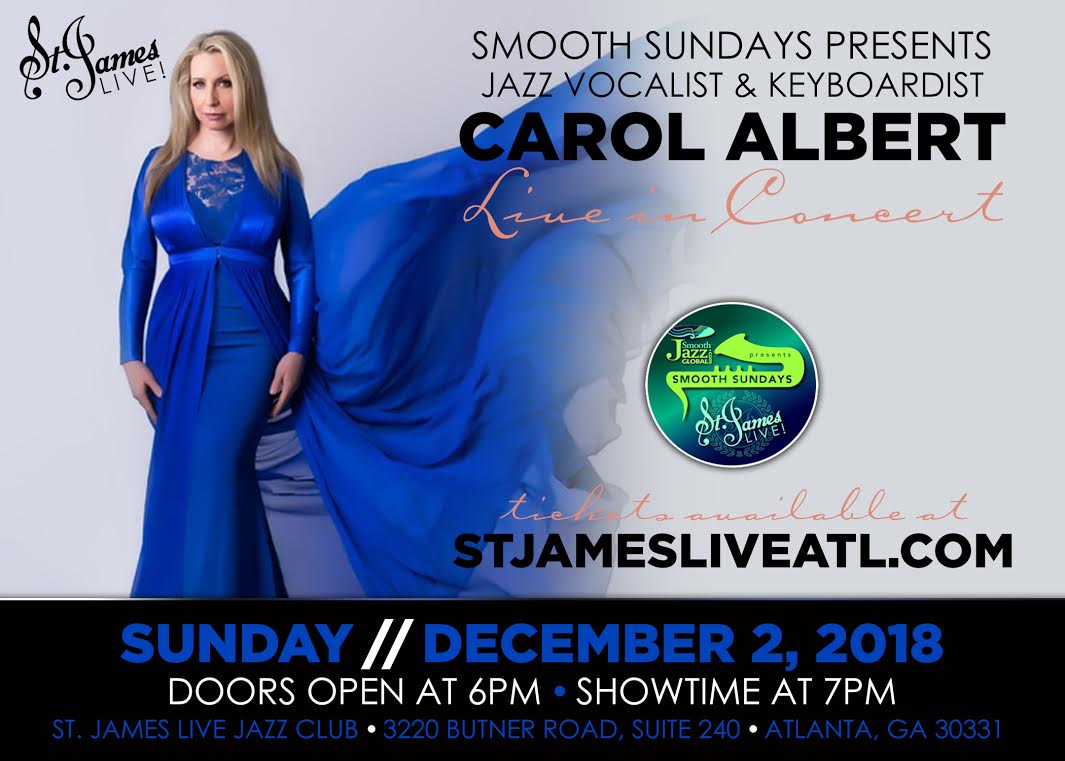 Carol Albert at St James Live in Atlanta