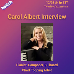 Carol Albert Twitch TV with Buzz Amato