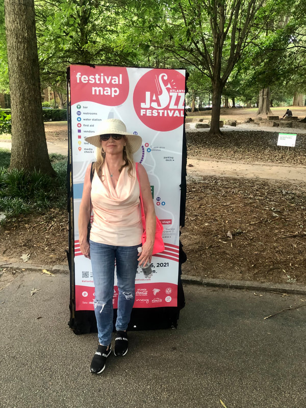 Carol Albert at the Atlanta Jazz Festival