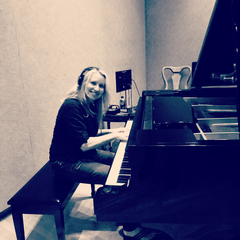 Carol Albert at Silent Sound Studio - Piano Recording
