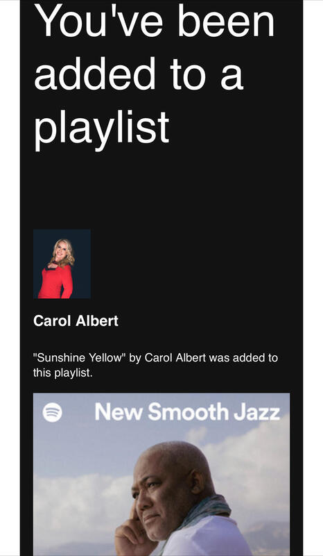 Smooth Jazz Star Carol Albert